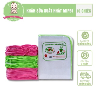 Mipbi - Khăn tắm xuất Nhật Mipbi 4 lớp/6 lớp siêu mềm 100% cotton (kích thước 75x85cm)