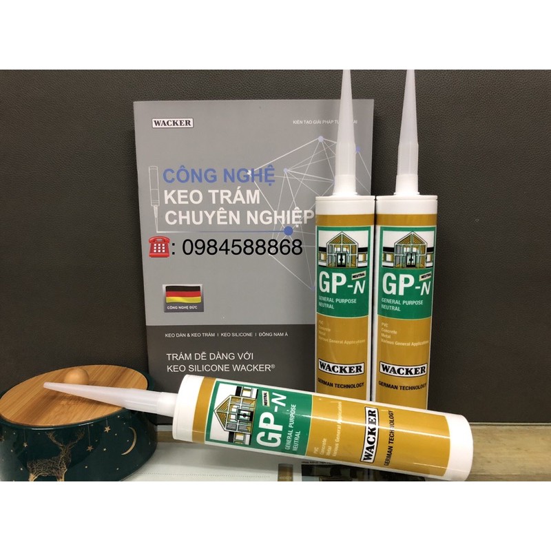 Keo Silicone trung tính Wacker GP_N  CN Đức