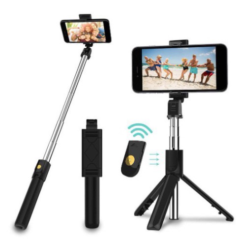 URGS ✔️✔️Giá rẻ nhất ✔️✔️Gậy Tự Sướng Selfie 3 Chân Đứng Tripod K07 - - Cao Cấp Remote điều khiển từ xa . 25 AO50