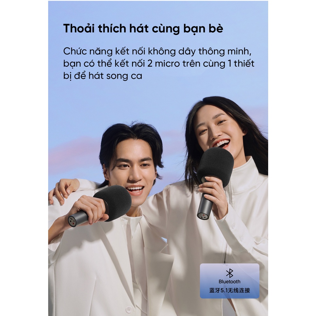 Micro karaoke kèm loa bluetooth Mijia K - XMKGMKF01YM