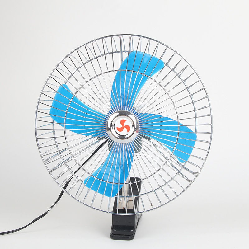 Quạt ô tô 12v 24v điện nhỏ, xe tải lớn, hút gió kèm theo đầy đủ