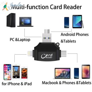 Đầu Đọc Thẻ Nhớ 4 Trong 1