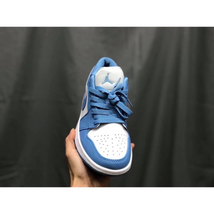 Giày Thể Thao, Giày Sneaker AIR JORDAN 1 xanh dương cổ thấp | BigBuy360 - bigbuy360.vn