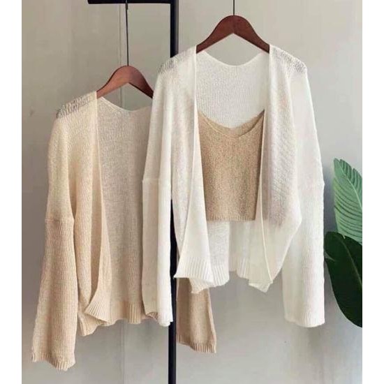 Áo khoác Cadigan mỏng