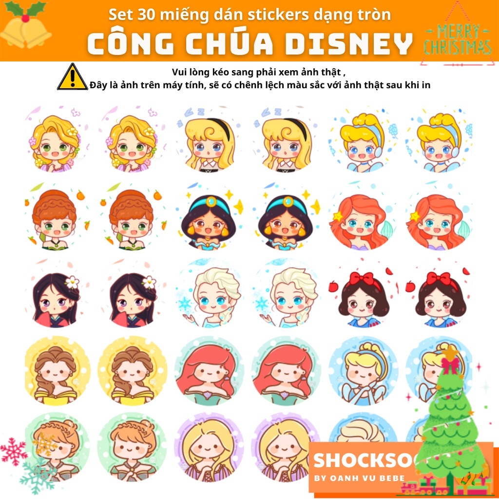 Hình Dán Công Chúa Disney giá rẻ Tháng 5,2023|BigGo Việt Nam