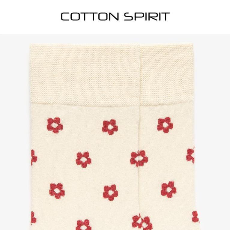 Vớ Nữ Cổ Cao Cotton In Hình Họa Tiết Hàn Quốc Tất Nữ Cổ Cao Ulzzang Thời Trang