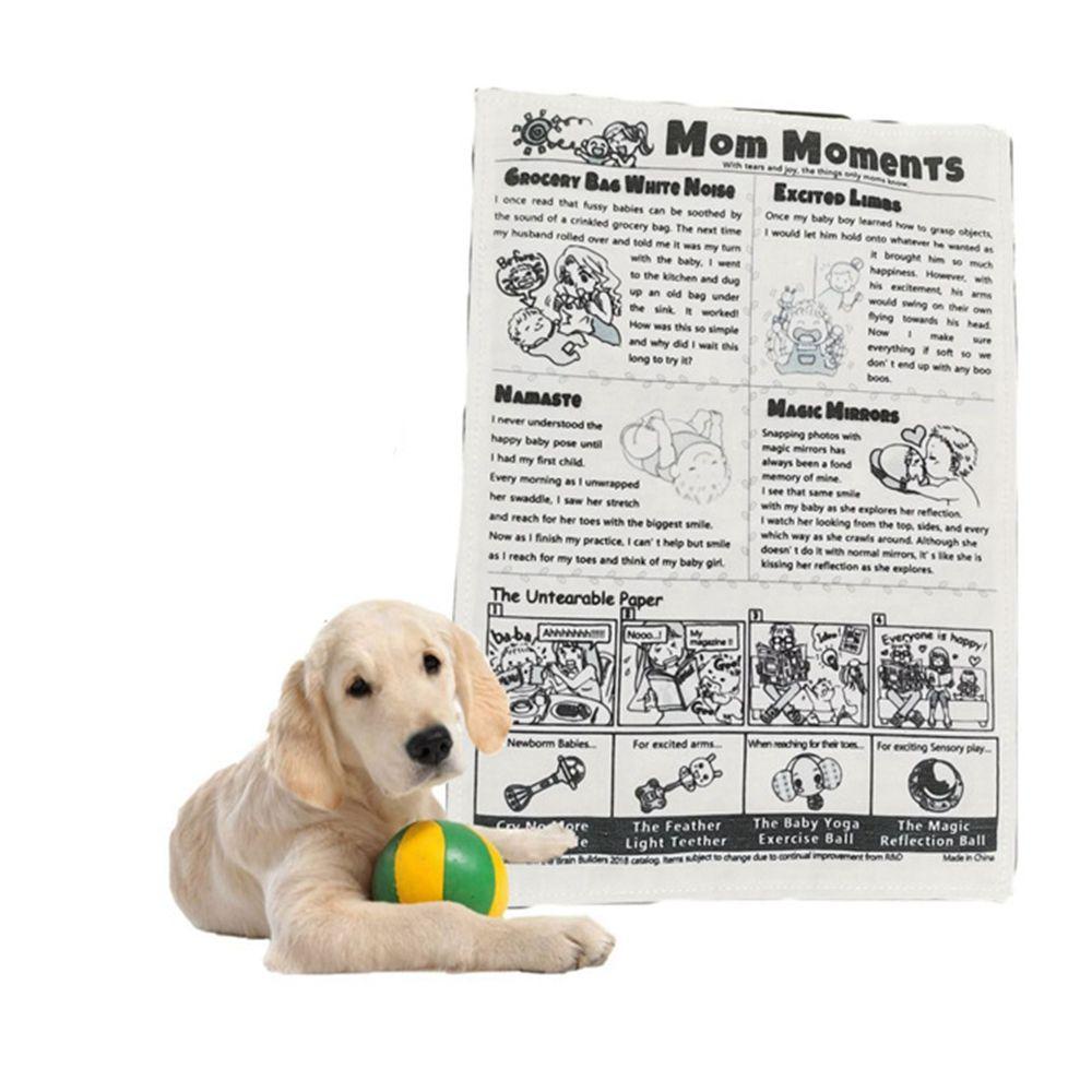 Augustina Đồ Chơi Tờ Báo Phát Ra Âm Thanh Vui Nhộn Cho Cún Cưng Cỡ Nhỏ / Vừa / Nhỏ