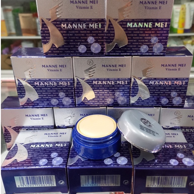 KEM DƯỠNG TRẮNG DA NGỌC TRAI VITAMIN E , C MANNE MEI 6GR