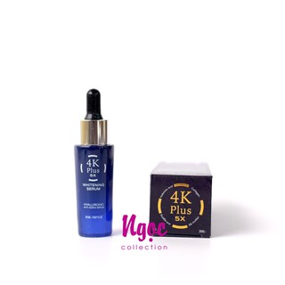 Serum dưỡng trắng da 4K plus Thái Lan 20ml