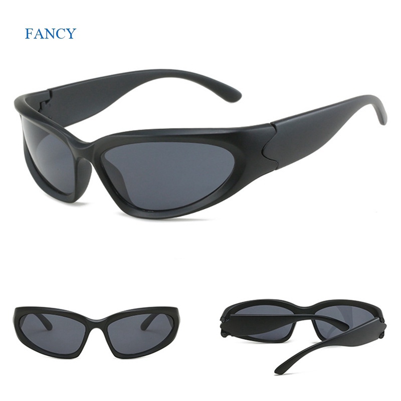 Kính Mát Hình Chữ Nhật Chống Tia UV400 Phong Cách Hip Hop Thời Trang Cho Nam Và Nữ
