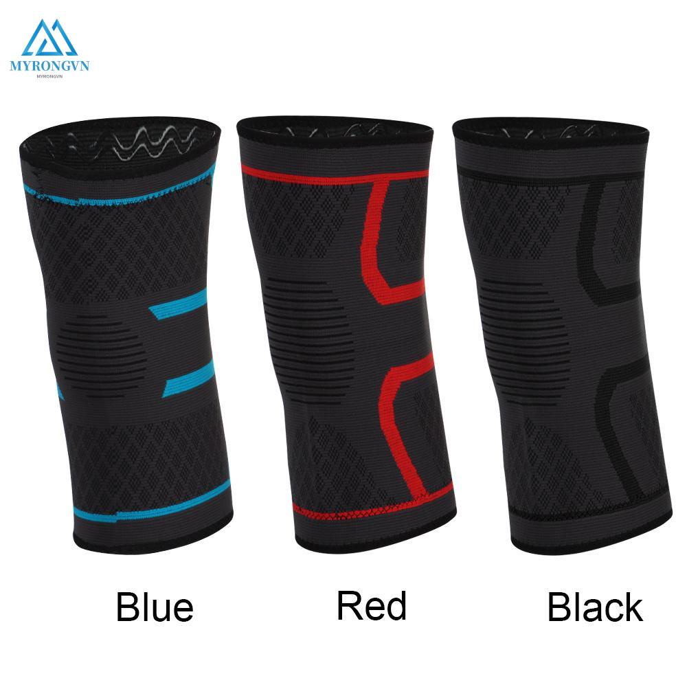 Đai quấn đầu gối hỗ trợ giảm đau chất liệu nylon co giãn nhiều màu sắc tùy chọn