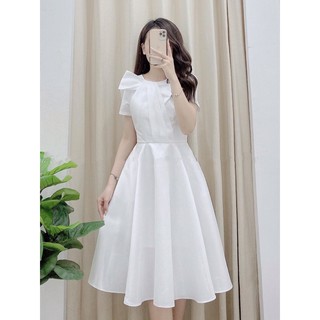 Váy trắng thiết kế LISA Dress dự tiệc, đi cưới,sự kiện[LIAMSTORE]