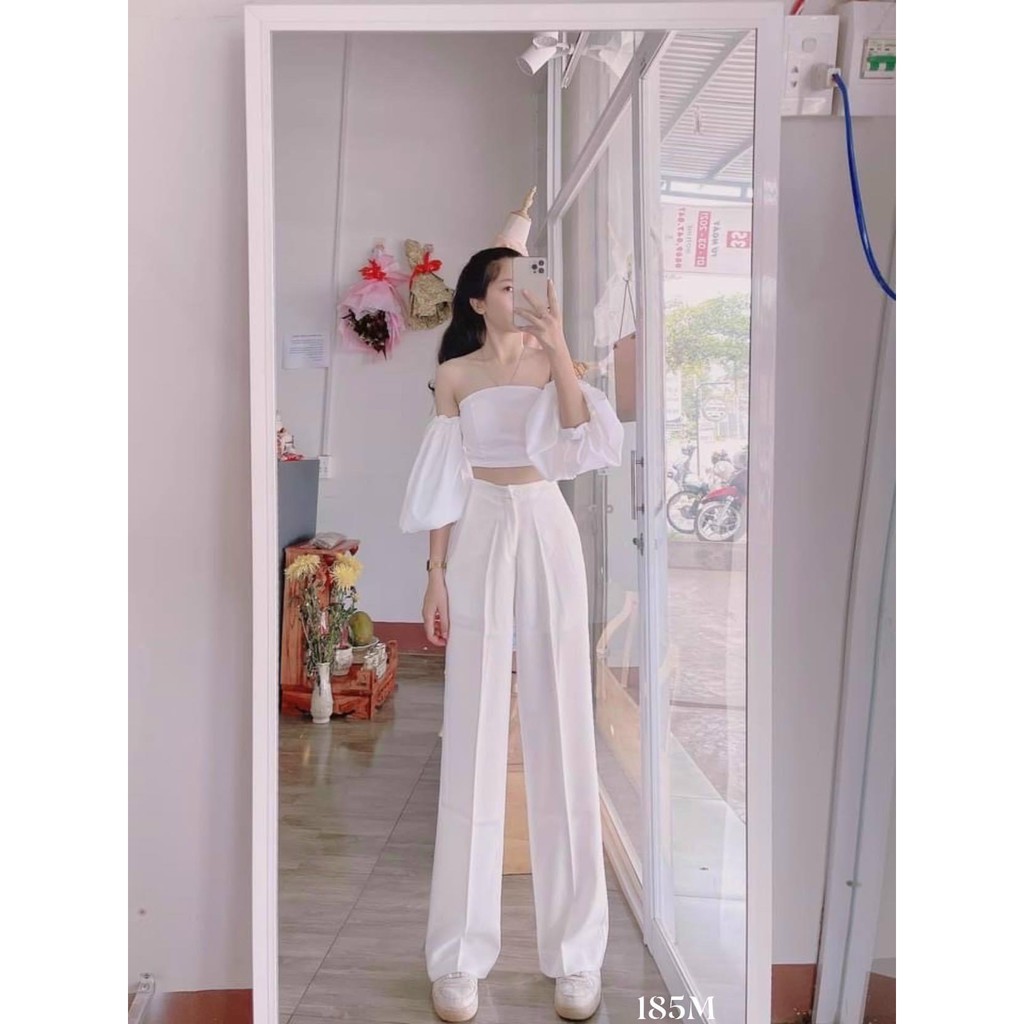 Quần ống rộng dáng suông - CarotShop