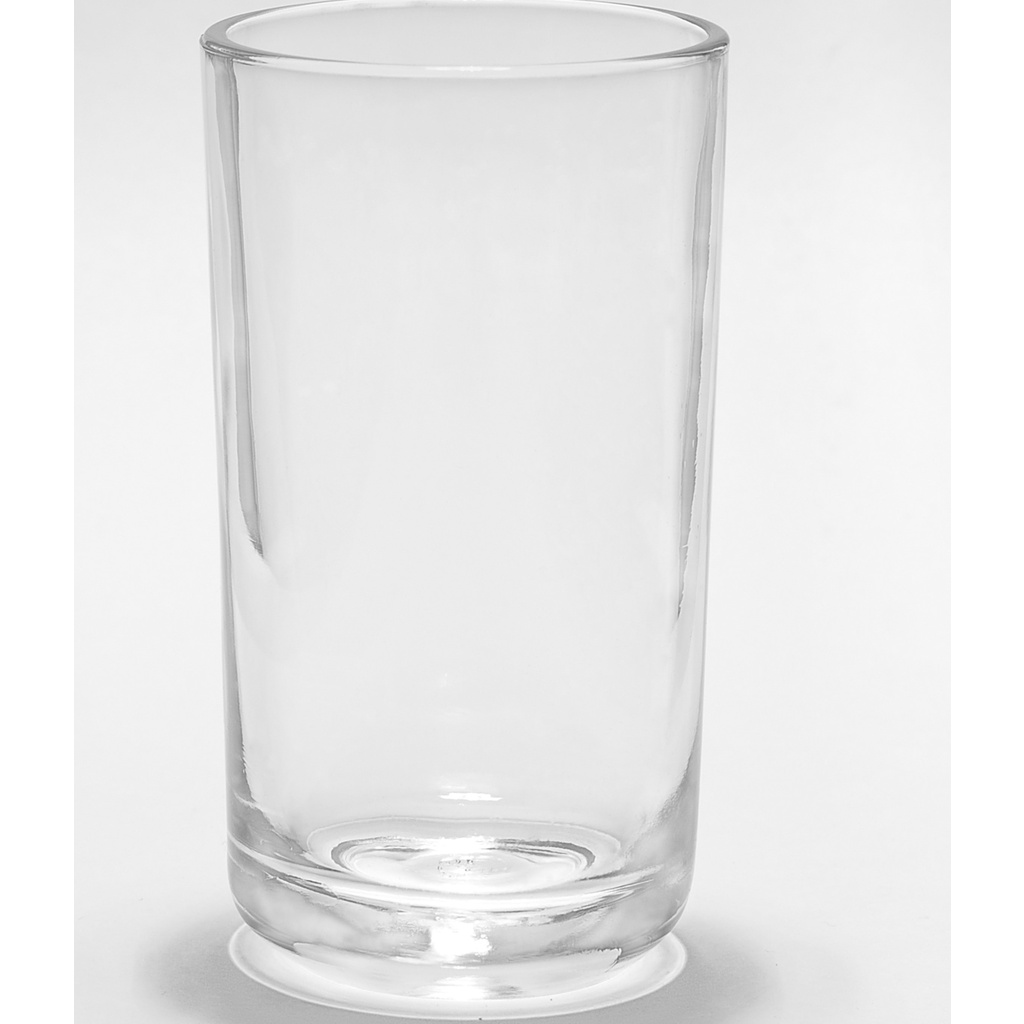 Bộ 6 cốc bầu trung thủy tinh LOTUS GLASS VTC06 trong suốt cao cấp, an toàn, dùng để uống nước, sinh tố, sữa