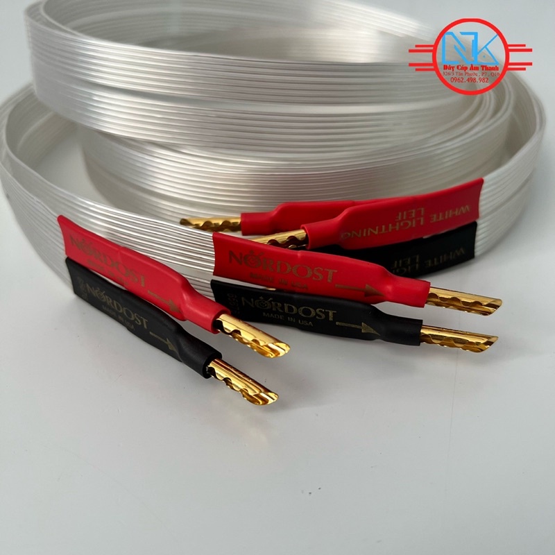Dây loa Nordost dẹt bãi Mỹ