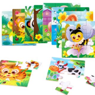 TRANH GHÉP GỖ 9 MẢNH LOẠI ĐẸP