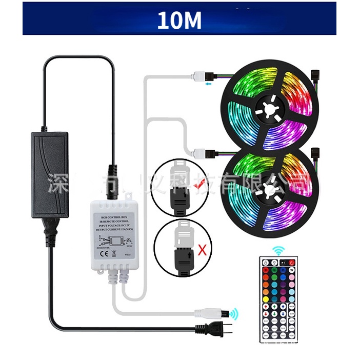 Cuộn Dây Đèn LED SMD5050RGB44 5M 10M 15M 20M Chuyên Dụng