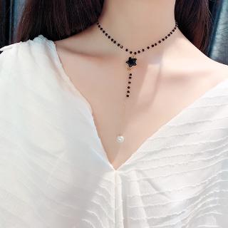 Dây chuyền mặt ngôi sao năm cánh đính pha lê