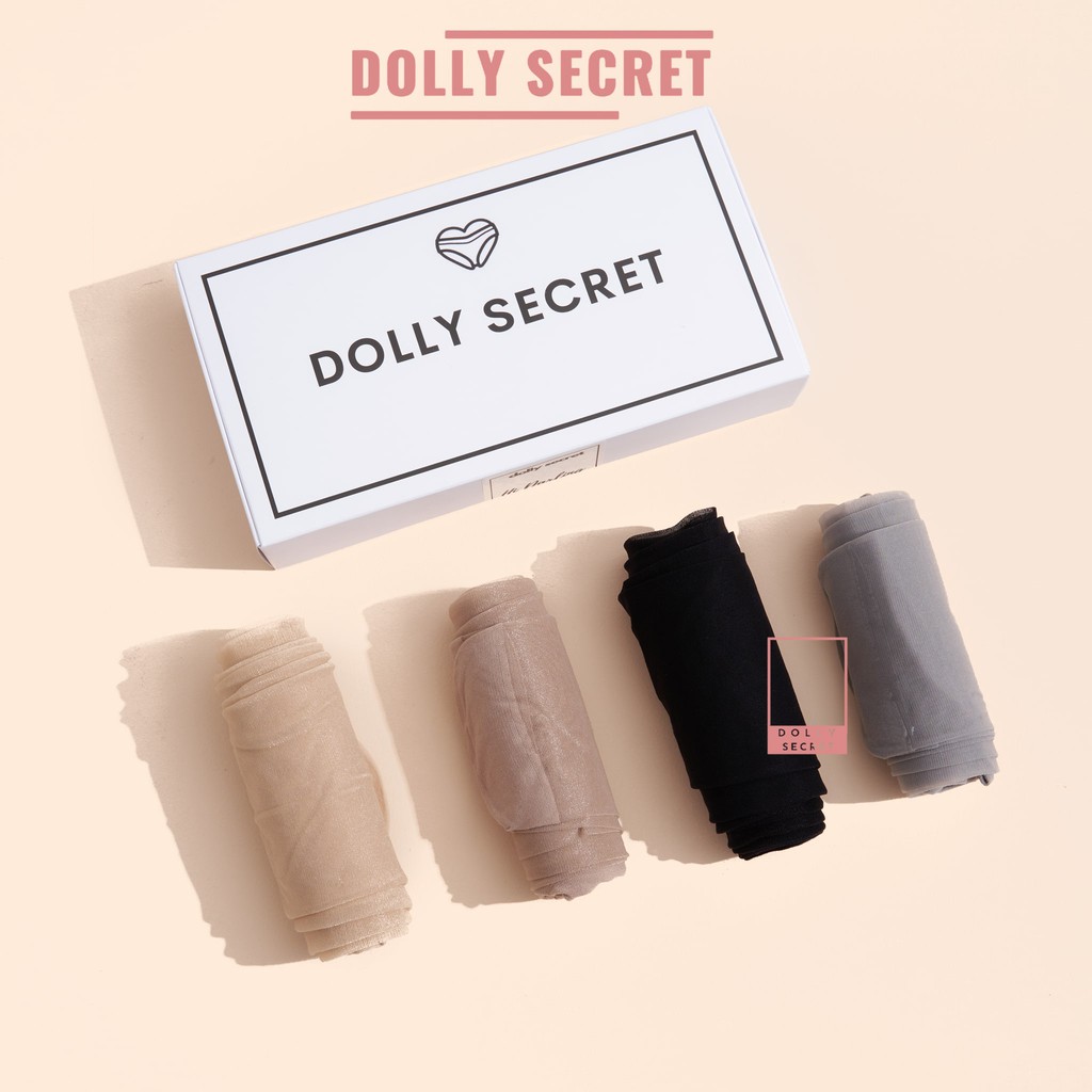 Quần tất tàng hình ánh nhũ kim tuyến phát sáng Bling nổi bật siêu mỏng siêu dai nâng tông da có 4 màu DOLLY SECRET T11