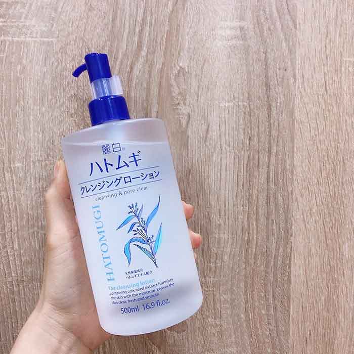 Nước Tẩy Trang Ý Dĩ Hatomugi The Cleansing Lotion 500ml