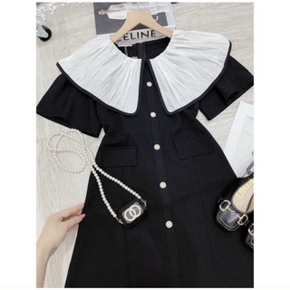 Váy Viền Cổ Bèo
