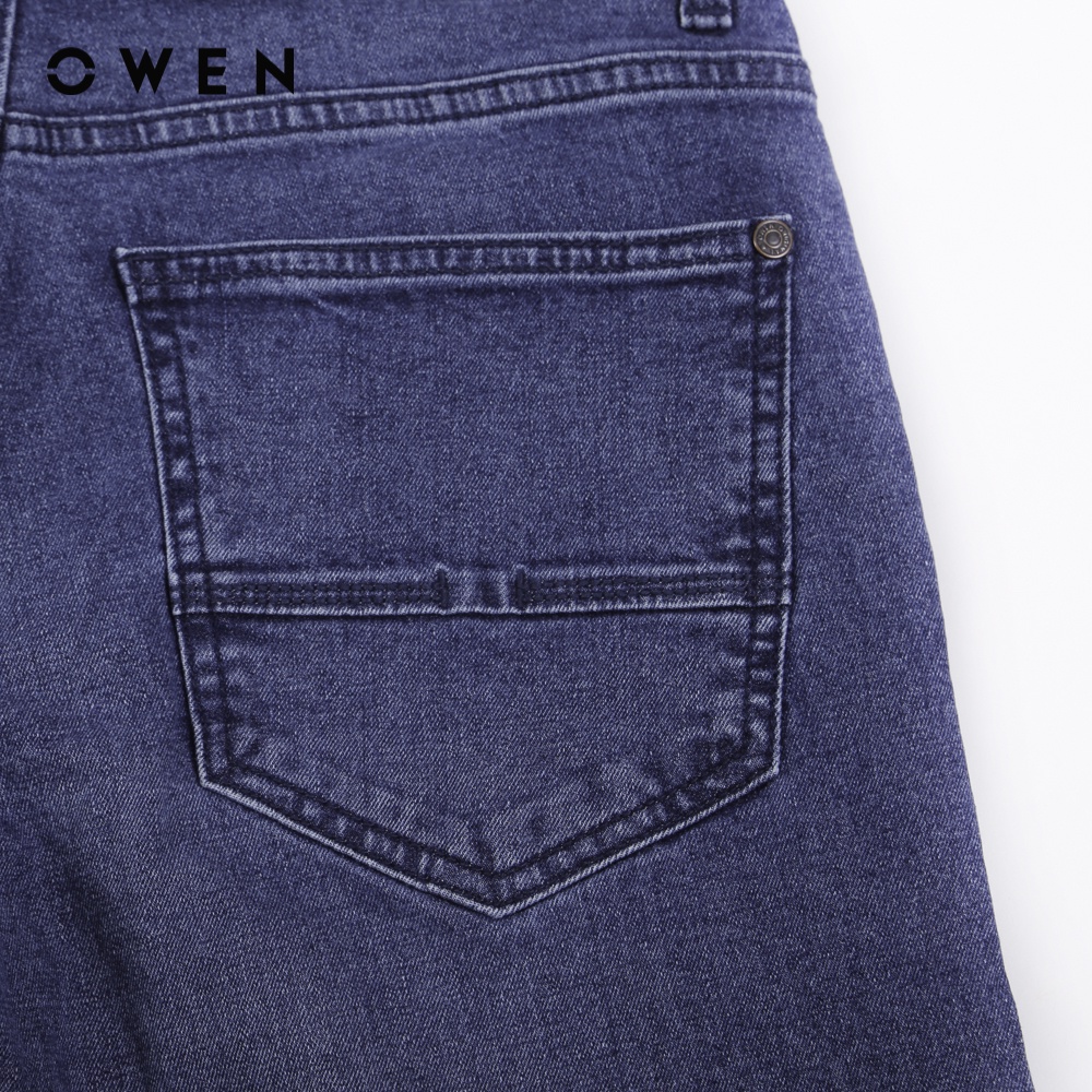 OWEN - Quần jean Slim Fit Xanh - QJSL221488