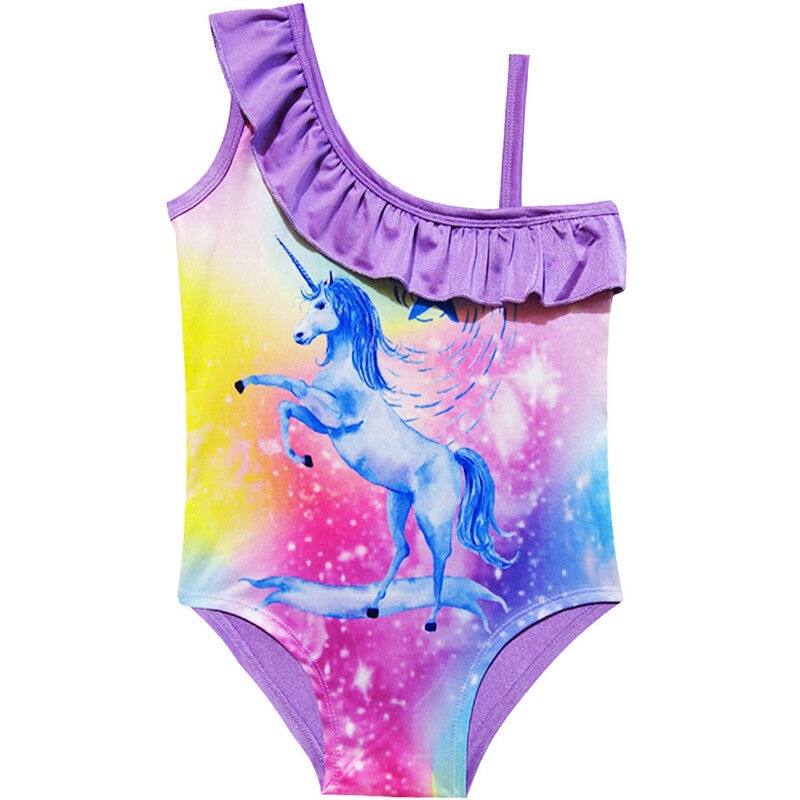 Đồ Bơi Một Mảnh Không Tay Kiểu Công Chúa Cho Bé Gái