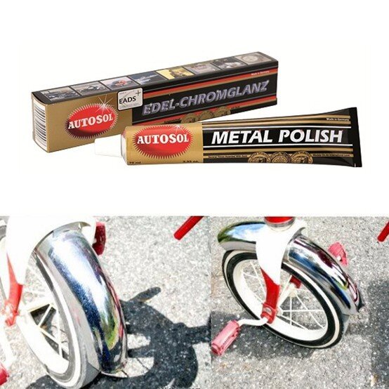 Kem đánh bóng kim loại Autosol Metal Polish 50g đánh bóng đồng, nhôm, inox, xe máy, ô tô, viền điện thoại, dây đồng hồ