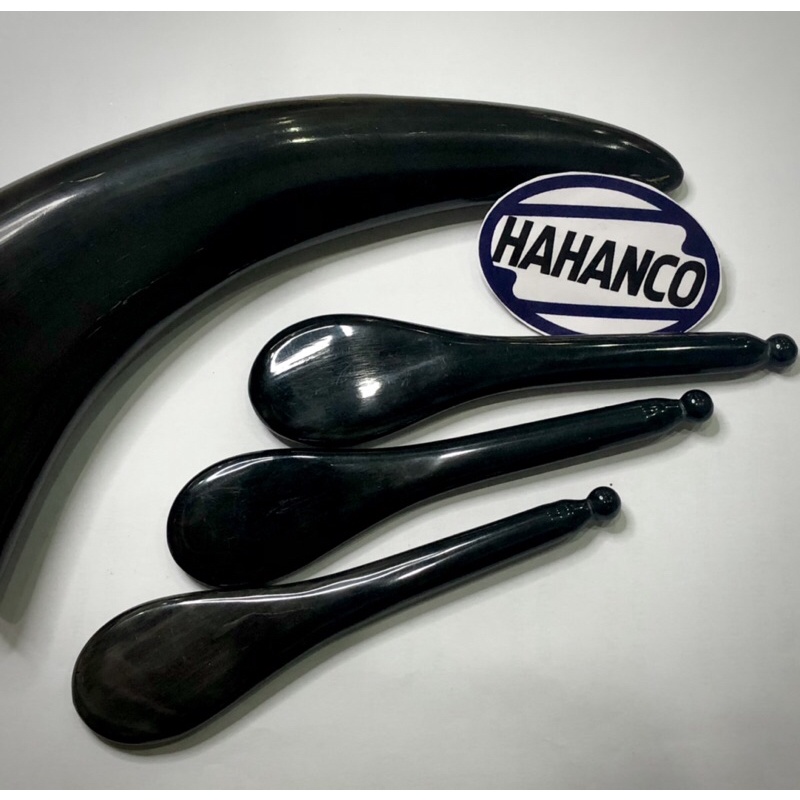 Cây massage mặt bằng sừng đen dày thần thánh- đánh bay vết nhăn da mặt (MH844) HAHANCOSHOP