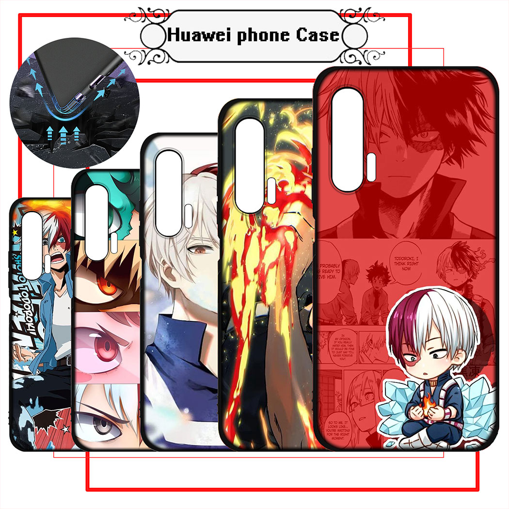 Ốp Điện Thoại Silicon Mềm Hình Todoroki Shouto Cho Huawei Mate 30 Pro Nova 2i 2 Lite 3 3i 4 4e 5i 5t