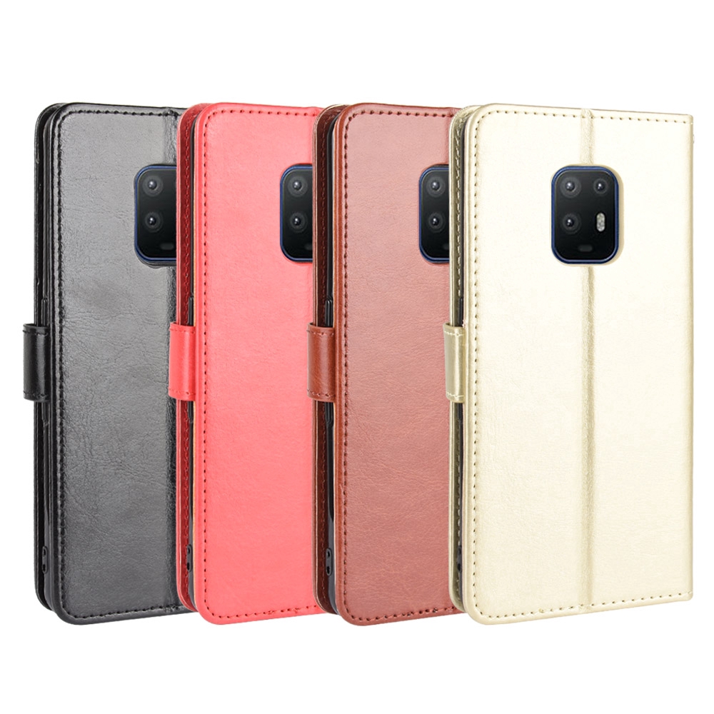 Fujitsu Arrows 5G F-51A Case Wallet Flip Style Glossy Skin PU Leather Back Cover For Fujitsu Arrows 5G F-51A Phone Bag Cases