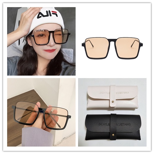 Mắt Kính Chống Ánh Sáng Xanh Hình Vuông Lớn Phong Cách Cổ Điển Dùng Chụp Ảnh / Du Lịch Ốp