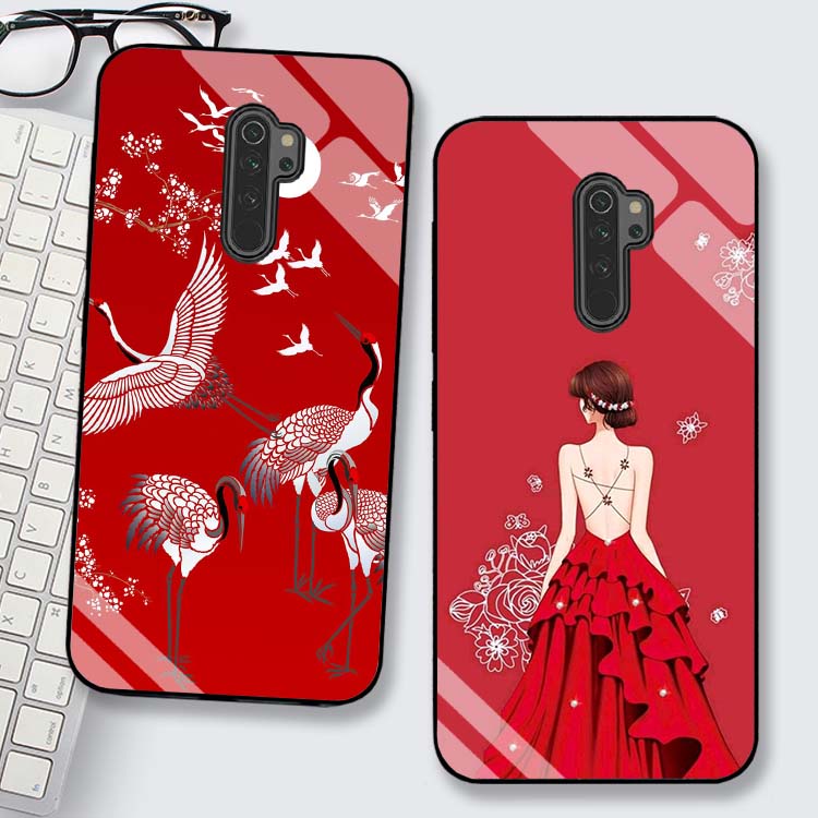 Ốp Lưng OPPO A5 2020, A9 2020 Lưng kính cường lực Sang Trọng, Sáng Bóng