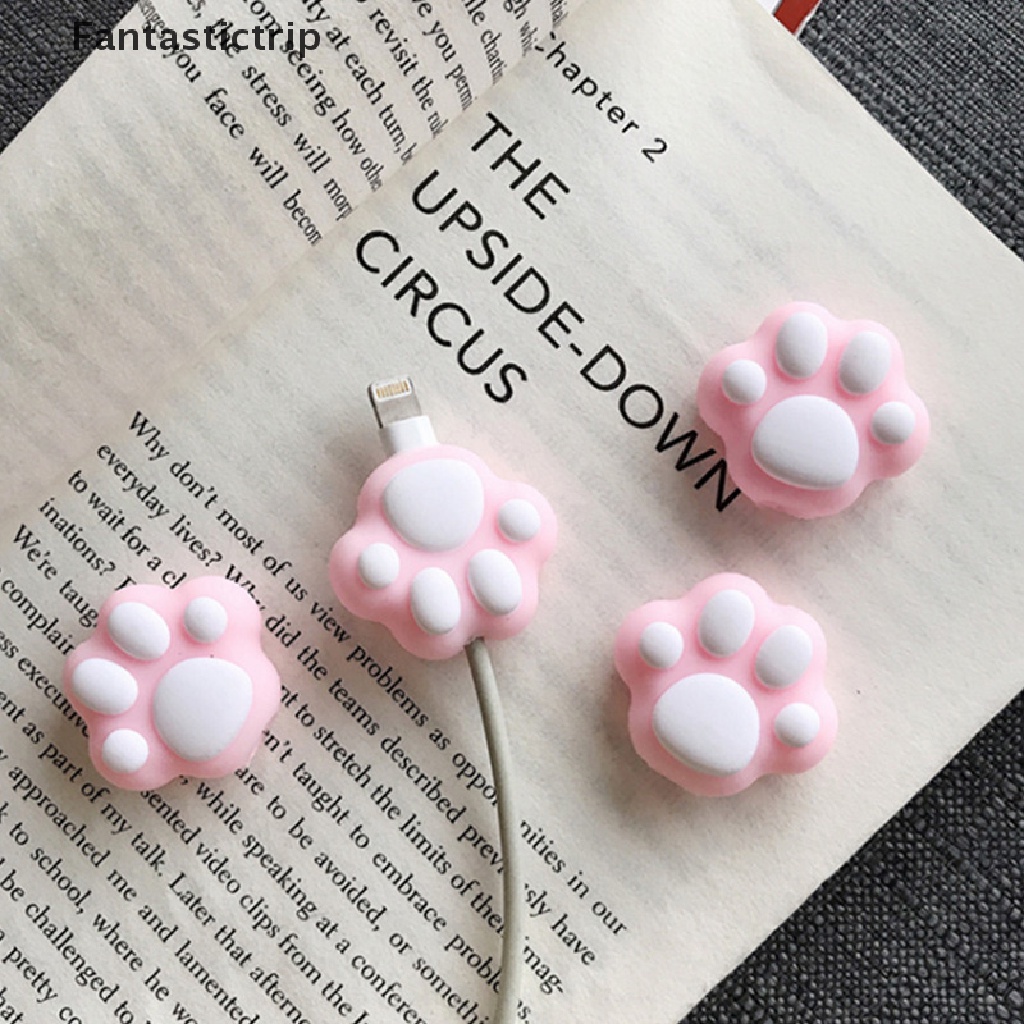 Phụ Kiện Bảo Vệ Đầu Dây Cáp Bằng Silicon Dễ Thương