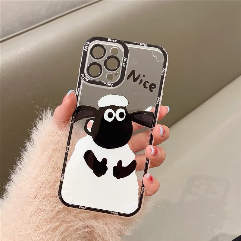 Ốp lưng iphone Sheep bảo vệ camera 7/7plus/8/8 plus/x/xs/xsmax/11/11pro/11 promax/12/12pro/12promax/13/13promax
