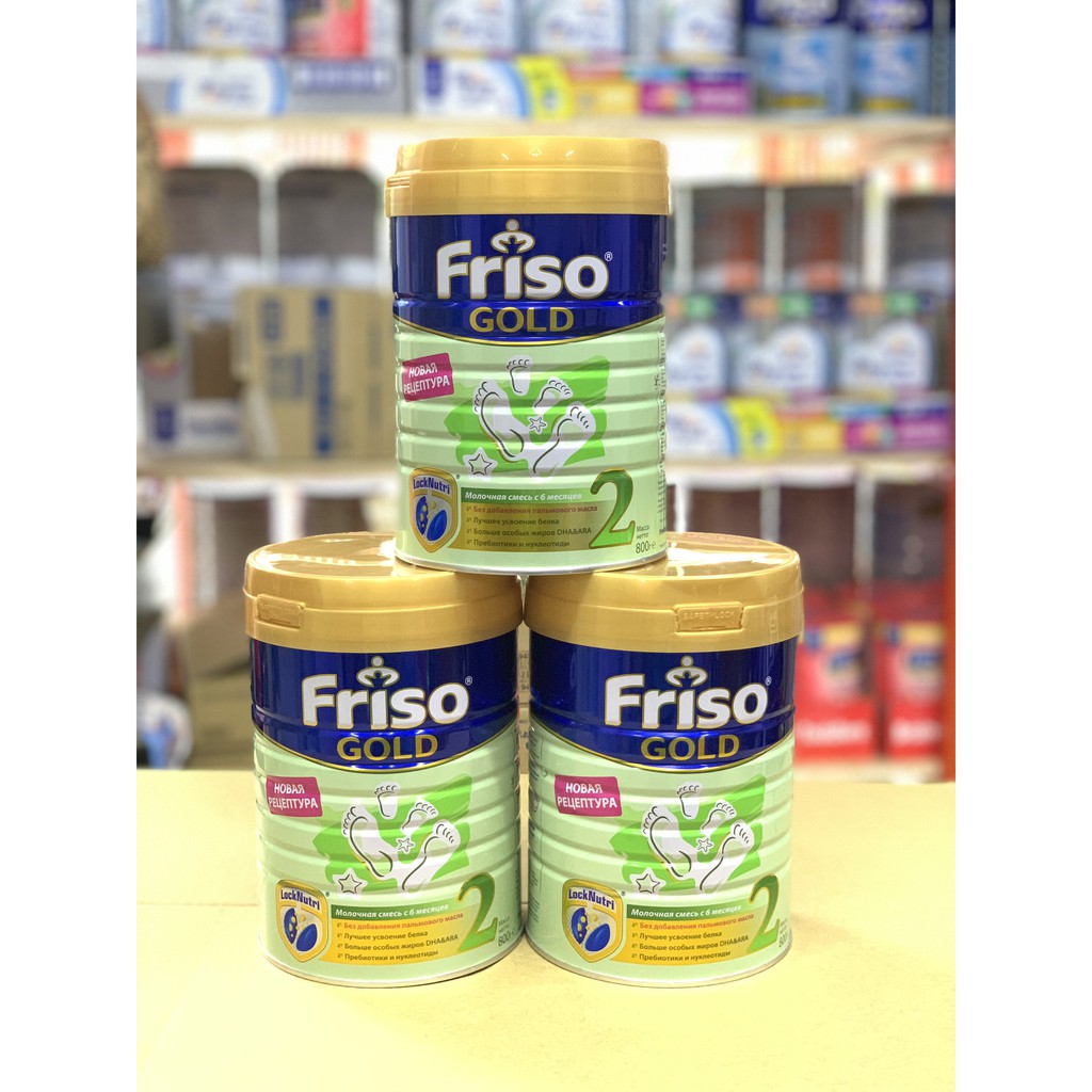 [Date 2022] Sữa Friso Gold Nga Số 2 Lon 800g Hàng Nội Địa