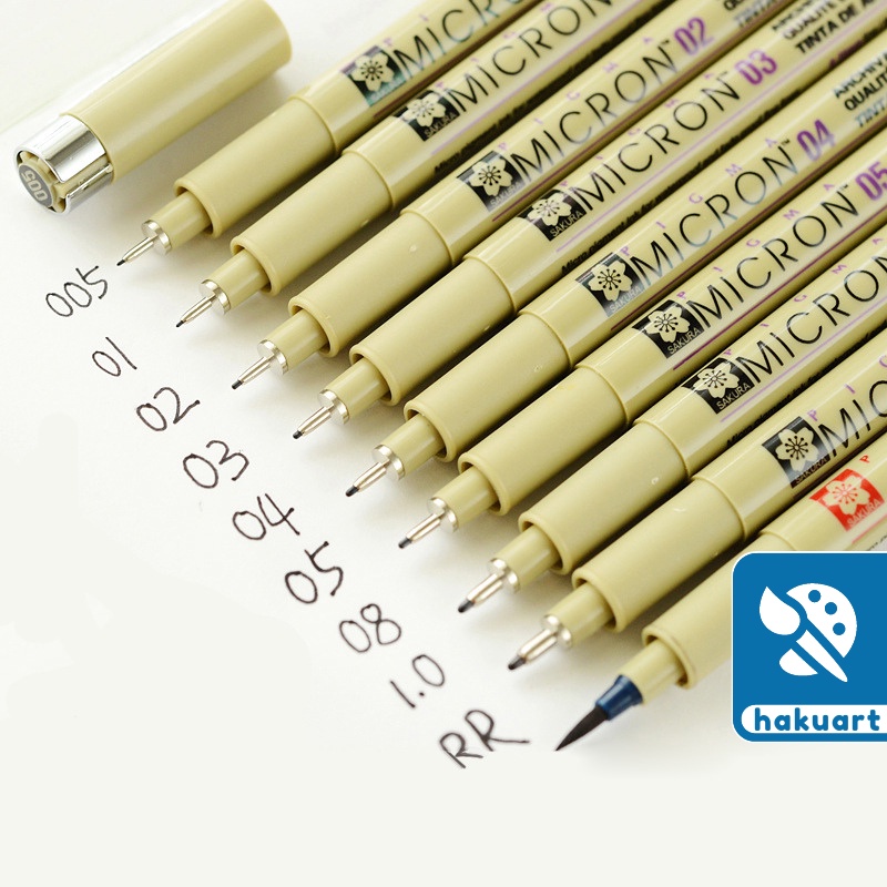 Bút line đi nét Sakura Pigma Micron Vẽ Tranh, Manga - Họa Cụ Hakuart