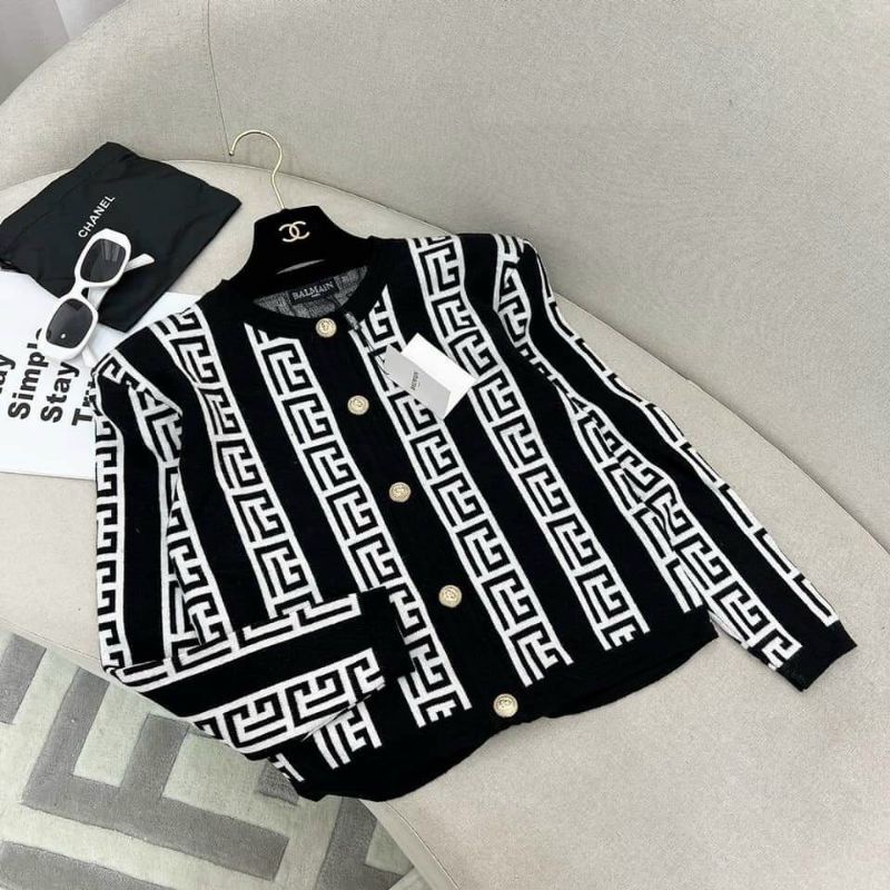 Áo len dệt kim sieu cấp họa tiết cao cap QCL1