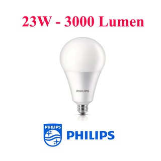 Combo bóng đèn led Philips 23W + bóng đèn led Bulb 8W (Ánh sáng trắng, hàng chính hãng)