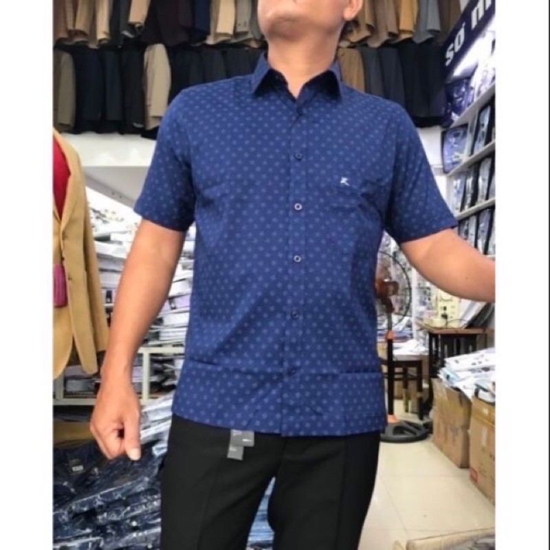 Size 43 Hàng Chuẩn Mát - Chống Nhăn ,Áo ngắn tay Lai Bằng