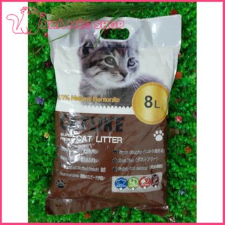 Cát vệ sinh khử mùi diệt khuẩn cho mèo CATLIKE mùi Cacao 8L