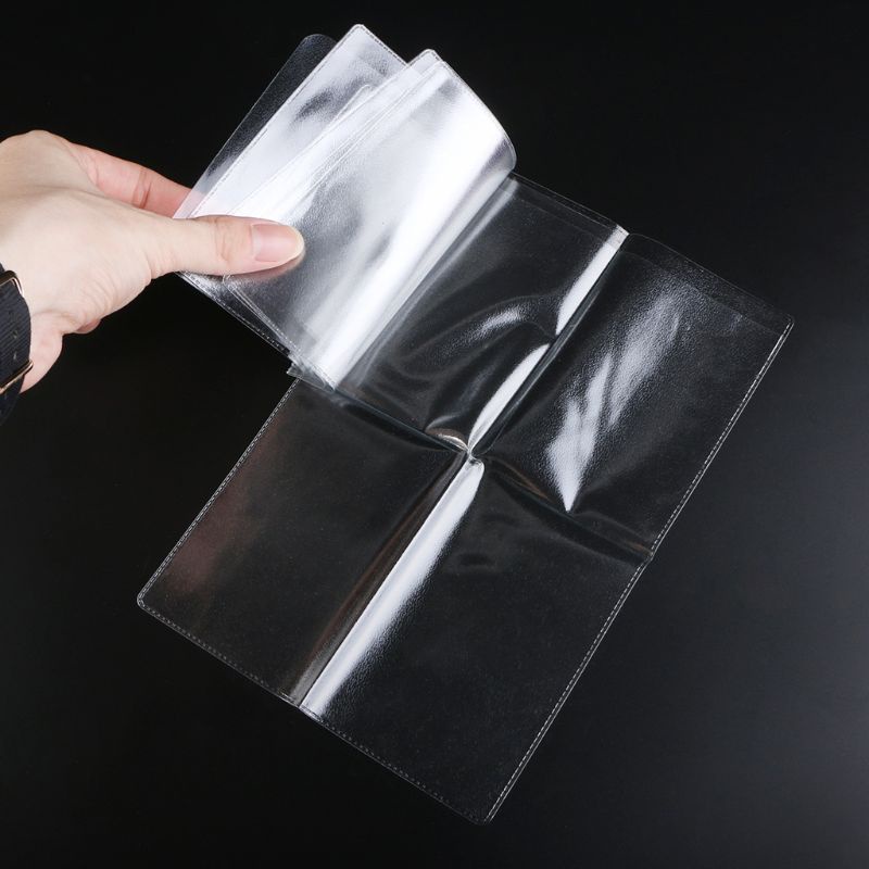 Seng Vỏ PVC Trong Suốt Bảo Vệ Bằng Lái Xe Hơi Tài Liệu Nga