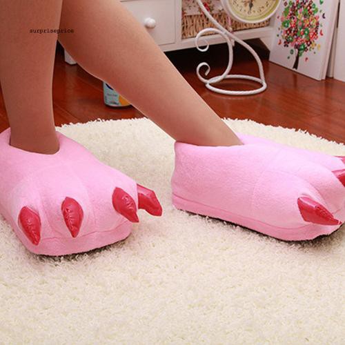 Dép đi trong nhà hình móng vuốt động vật dễ thương