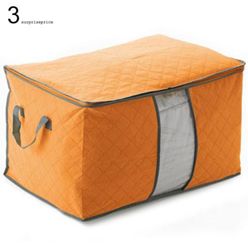 Túi đựng đồ 60cm x 42cm x 36cm bằng vải than tre không dệt tiện dụng