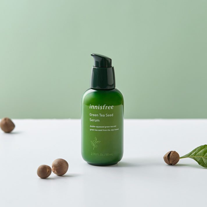 Tinh Chất Dưỡng Ẩm Sâu, Phục Hồi Da Mụn Innisfree Green Tea Seed Serum