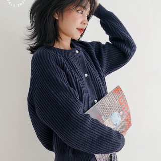 Naked by V - Áo khoác len Biscuit Cardigan