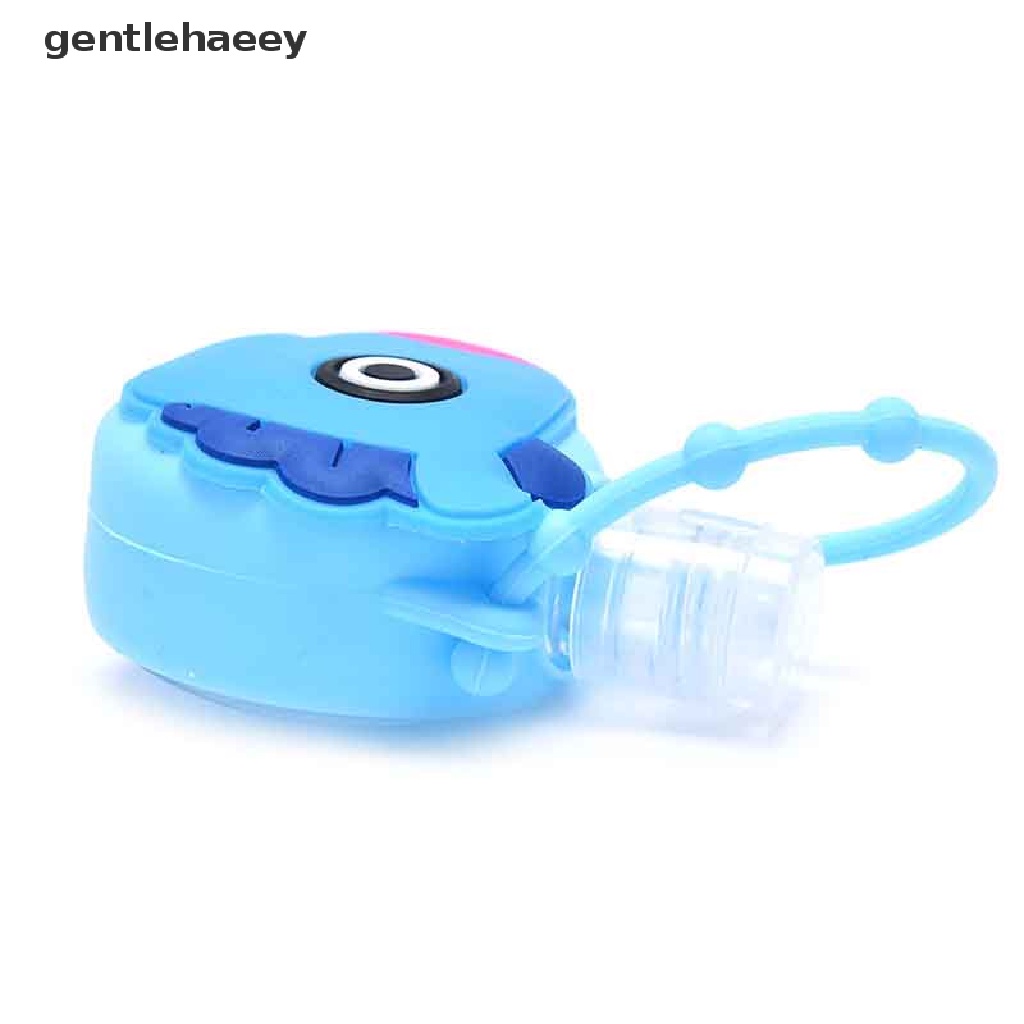 Vỏ bọc chai nước rửa tay bằng silicon 30ml họa tiết hoạt hình dễ thương