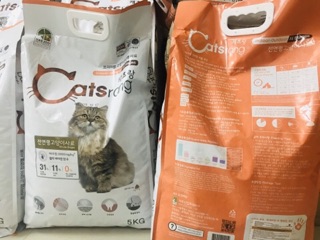 Catsrang thức ăn khô Hàn Quốc cho mèo mọi lứa tuổi