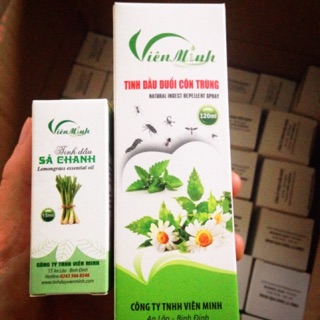 Combo đuổi côn trùng hiệu quả, an toàn