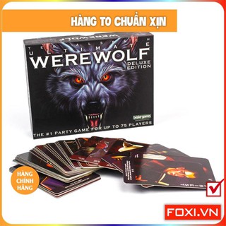 Boardgame Ma Sói Ultimate Deluxe 78 lá-Phiên bản Tiếng Việt-Trò chơi trí tuệ-hấp dẫn-gây cấn